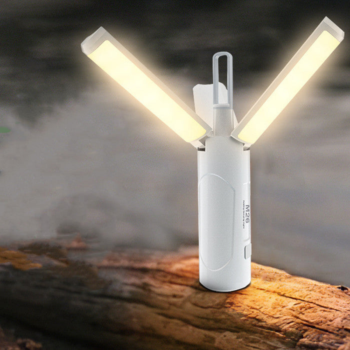 Compacte Outdoor Verlichting & Powerbank - lamp, werklicht en zaklamp in één apparaat - SOS-modus - huishoudmeester