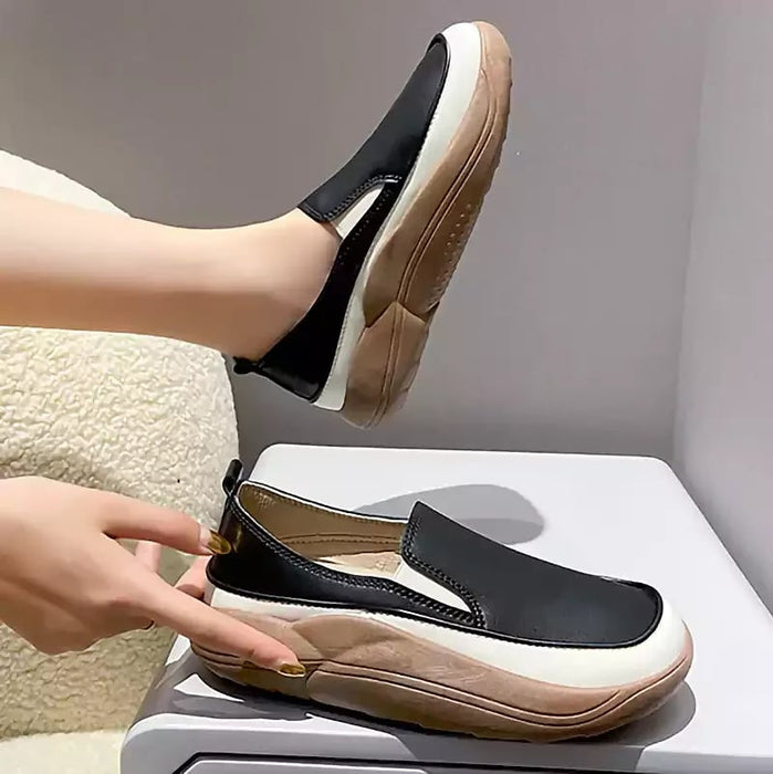 Damesmode Platform Loafers - chique platformontwerp - uitzonderlijk comfort - hoogwaardige materialen - huishoudmeester