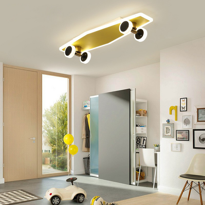 Dimbare LED Kinderplafondlamp - speelse motieven - zachte, comfortabele verlichting - huishoudmeester