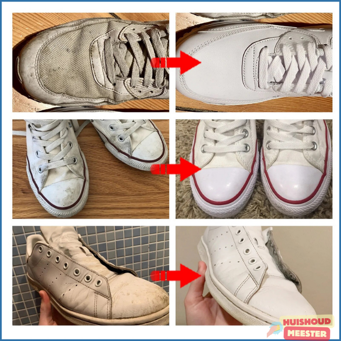 QuickClean | Maak je witte schoenen weer als nieuw!