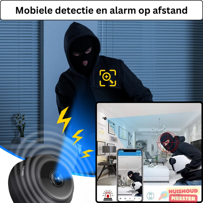 Wi-Fi Camera | Draadloze en magnetische wifi camera voor veiligheid