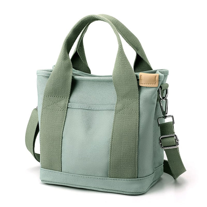 Stijlvolle Crossbody Tas voor Vrouwen - hoogwaardig canvas - met compartimenten - verstelbare crossbody strap - huishoudmeester