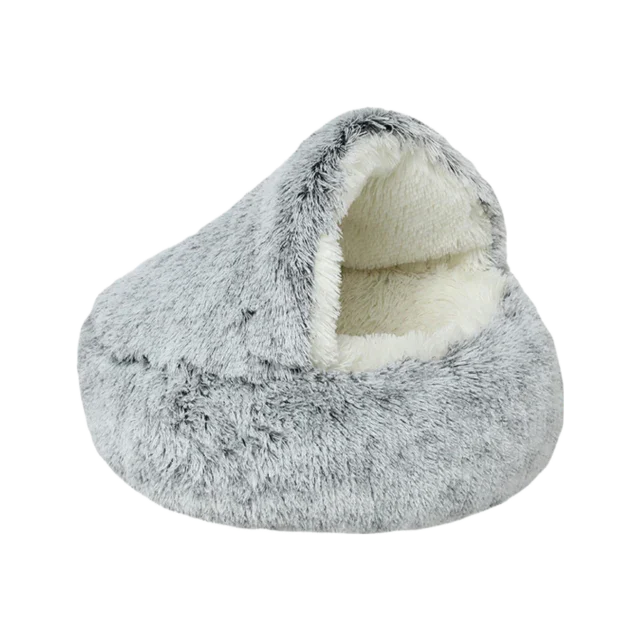 Comfortnest voor huisdieren - warmte en veiligheid - zelfverwarmend fleece - Huishoudmeester