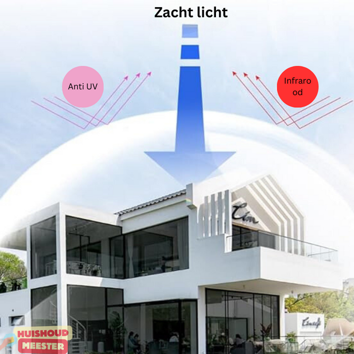 Reflecterend raamfolie | Maak van je raam een spiegel