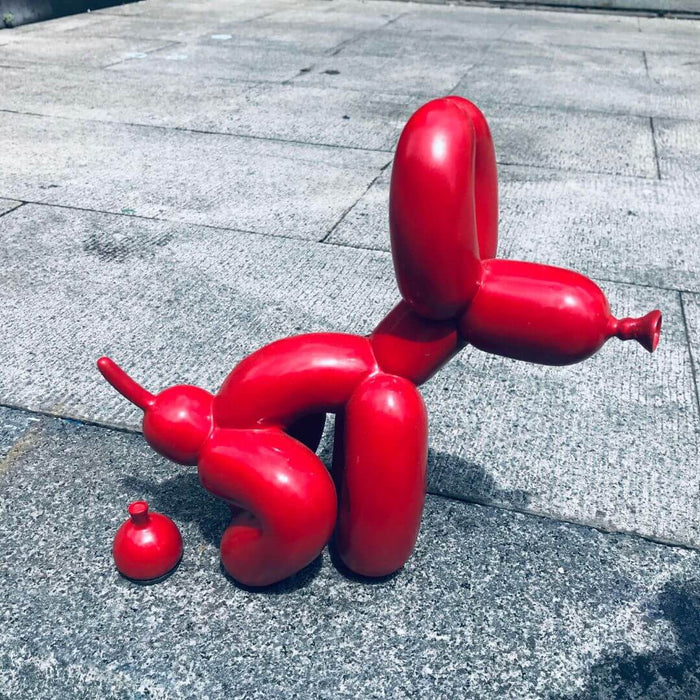 Hond Sculptuur van Harsballon - brengt plezier en creativiteit in je interieur - veelzijdige plaatsing - huishoudmeester