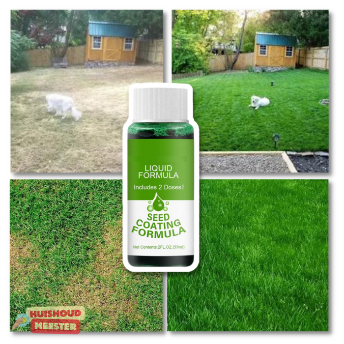 Revitaliserende grasspray om je gazon te herstellen