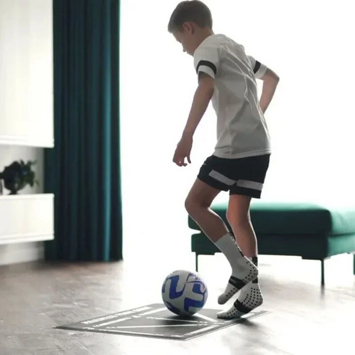 De Ultieme Indoor Voetbaltrainingsmat - verandert elke kamer in een mini-trainingsveld - perfect voor thuis of beperkte ruimtes - huishoudmeester