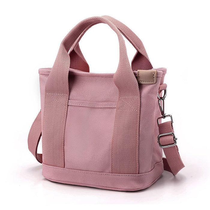 Stijlvolle Crossbody Tas voor Vrouwen - hoogwaardig canvas - met compartimenten - verstelbare crossbody strap - huishoudmeester