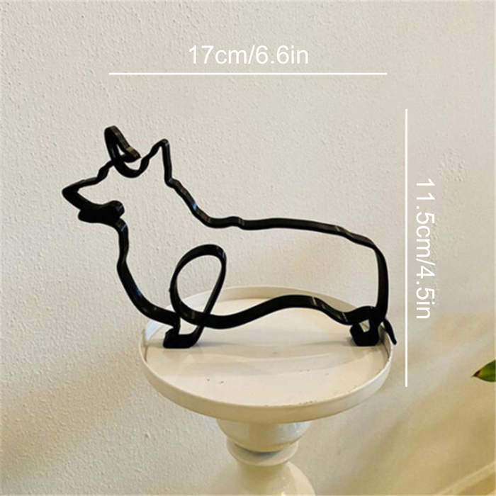 Minimalistische Dierenbeeldencollectie - vangen de essentie van geliefde dieren in strakke, minimalistische lijnen - huishoudmeester