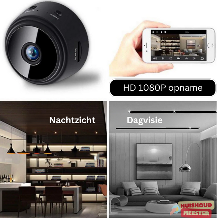 Wi-Fi Camera | Draadloze en magnetische wifi camera voor veiligheid