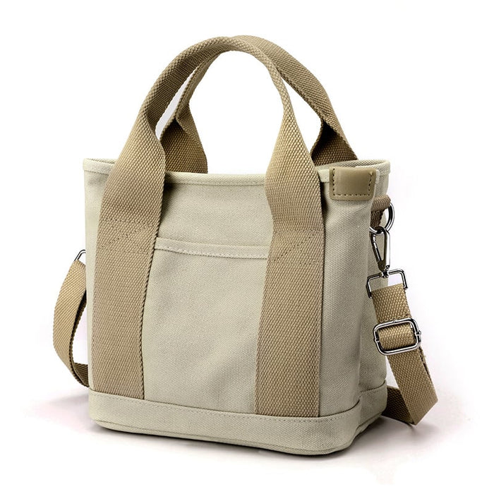 Stijlvolle Crossbody Tas voor Vrouwen - hoogwaardig canvas - met compartimenten - verstelbare crossbody strap - huishoudmeester