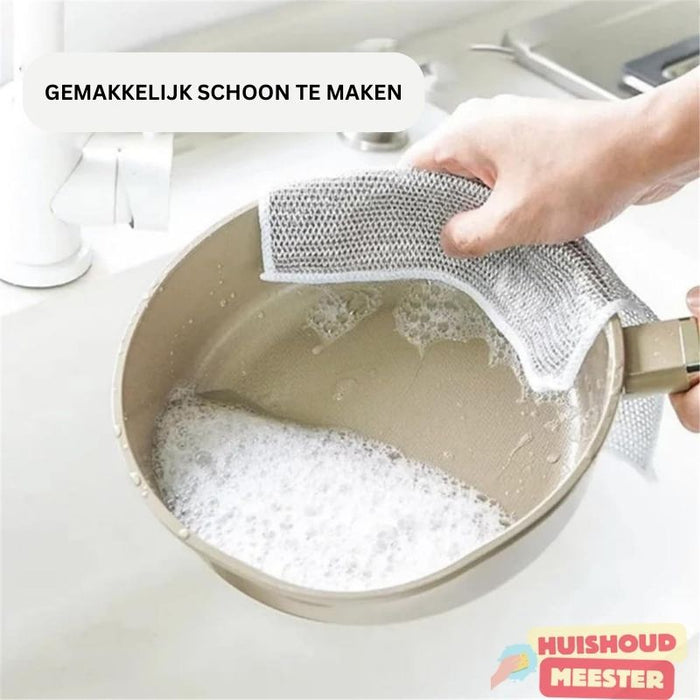 MetalClean™ | Moeiteloos schoonmaken met krachtige doekjes (4+6 GRATIS)