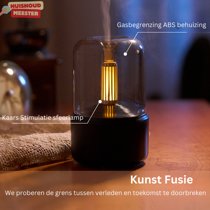 Aromatherapie Kaarslicht Diffuser | Simuleert Kaarslichteffect