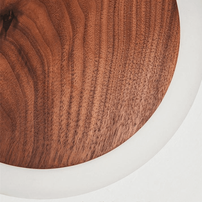 LumiWalnut LED Wandlamp - strak, modern ontwerp met hoogwaardig notenhout - energiezuinig - huishoudmeester