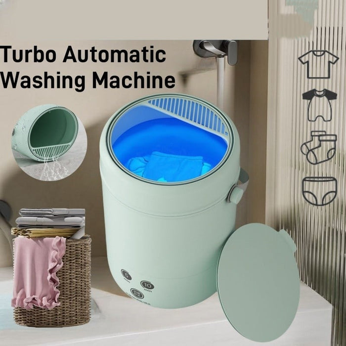 Compacte Automatische Wasmachine - Ideaal voor het wassen van sokken, ondergoed en andere kleine kledingstukken - huishoudmeester