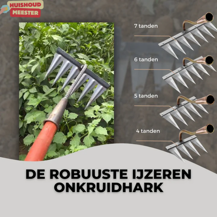 Garden Rake™ | De robuuste onkruidhark van ijzer