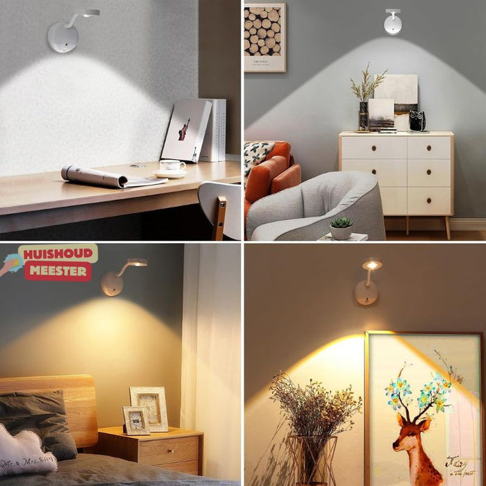 EasyGlow™ - LED Sensor wandlamp 1+1 GRATIS