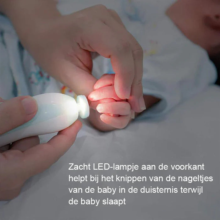 Zachte Nagelknipper Set voor Alle Leeftijdsgroepen - stille werking met LED licht - veelzijdige accessoires - huishoudmeester