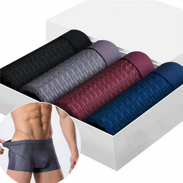 Bamboo Performance Boxers - milieuvriendelijke bamboestof - Vochtregulerend en Geur bestrijdend - huishoudmeester