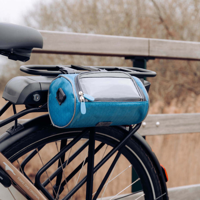 Fietstas met aanraakscherm - handsfree navigatie - drie punten sterk klittenbandsysteem - waterdicht - huishoudmeester