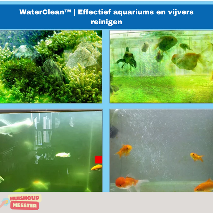 WaterClean™ | Effectief aquariums en vijvers reinigen