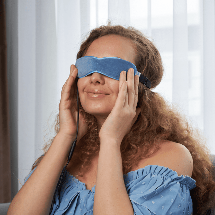 Geavanceerd Oogmasker voor Verlichting - met gerichte warmte en vocht biedt het ongeëvenaarde verlichting voor geïrriteerde, droge of vermoeide ogen - huishoudmeester