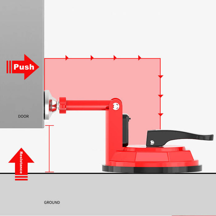 Draagbare Deurstopper Alarm - sterk zuignapmechanisme met een betrouwbare trilling alarmfunctie - huishoudmeester