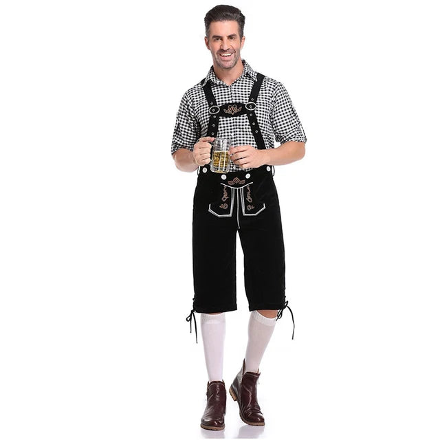 Traditionele Beierse Outfit - van klassieke lederhosen tot een charmant shirt en stijlvolle accessoires - huishoudmeester