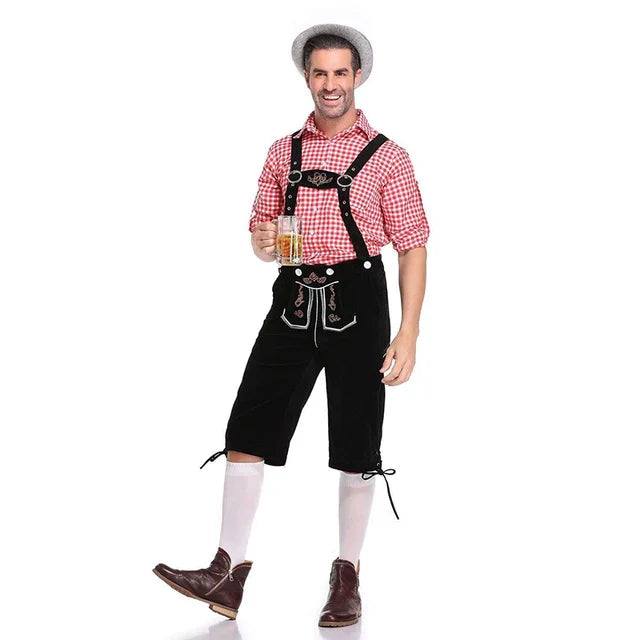 Traditionele Beierse Outfit - van klassieke lederhosen tot een charmant shirt en stijlvolle accessoires - huishoudmeester