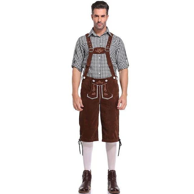 Traditionele Beierse Outfit - van klassieke lederhosen tot een charmant shirt en stijlvolle accessoires - huishoudmeester