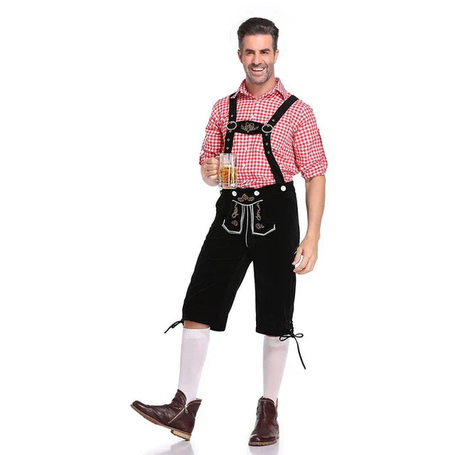 Traditionele Beierse Outfit - van klassieke lederhosen tot een charmant shirt en stijlvolle accessoires - huishoudmeester