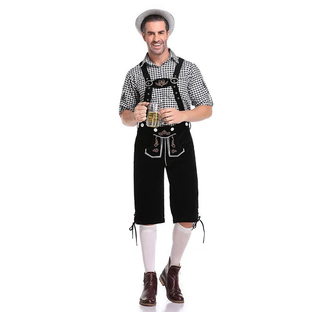 Traditionele Beierse Outfit - van klassieke lederhosen tot een charmant shirt en stijlvolle accessoires - huishoudmeester