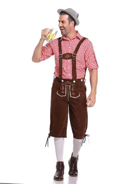 Traditionele Beierse Outfit - van klassieke lederhosen tot een charmant shirt en stijlvolle accessoires - huishoudmeester