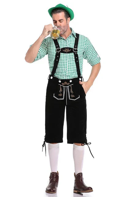 Traditionele Beierse Outfit - van klassieke lederhosen tot een charmant shirt en stijlvolle accessoires - huishoudmeester