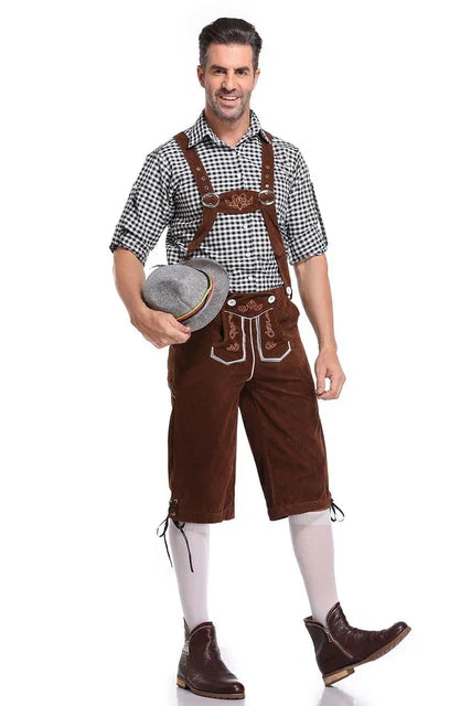 Traditionele Beierse Outfit - van klassieke lederhosen tot een charmant shirt en stijlvolle accessoires - huishoudmeester