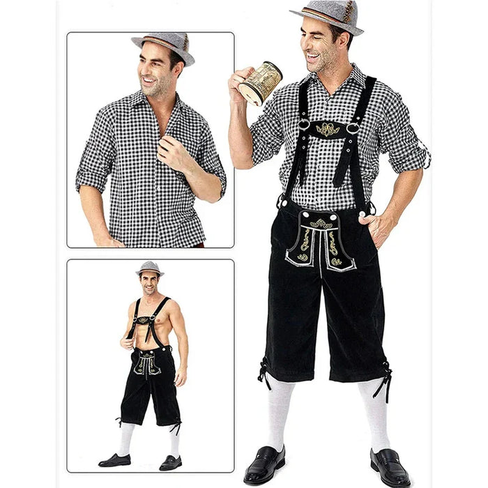 Traditionele Beierse Outfit - van klassieke lederhosen tot een charmant shirt en stijlvolle accessoires - huishoudmeester