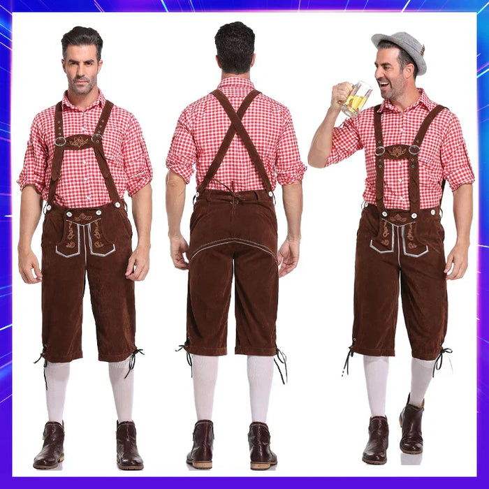 Traditionele Beierse Outfit - van klassieke lederhosen tot een charmant shirt en stijlvolle accessoires - huishoudmeester