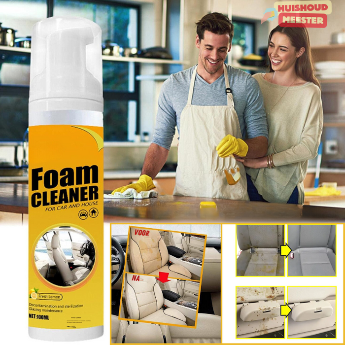 FoamClean | Reinigt zonder schrobben