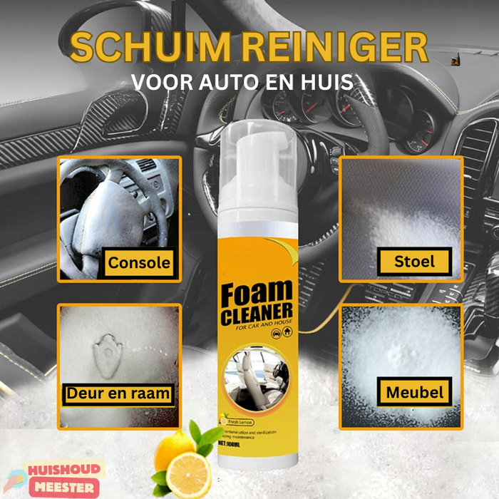 FoamClean | Reinigt zonder schrobben