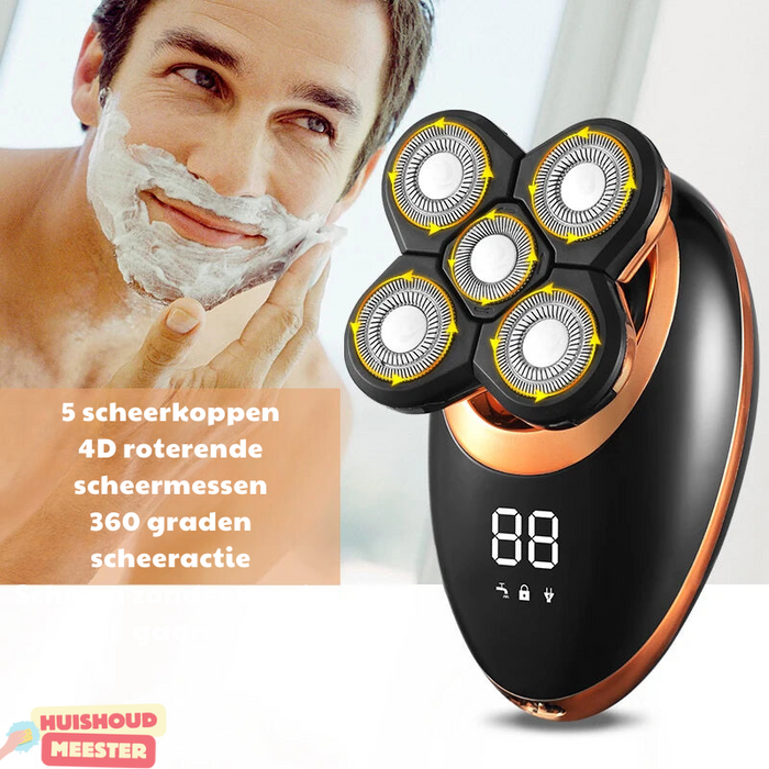 Pro Shaver™ | Een waterdichte, draadloze & krachtige trimmer voor heren