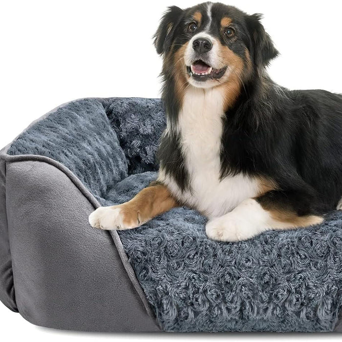 Stijlvol en Duurzaam Hond Sofa Bed - zachte kussens en elegante rechthoekige vorm - slijtvast - huishoudmeester