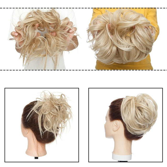 Messy Bun Maker - in enkele seconden een stijlvolle, volumineuze bun creëren - gemakkelijk te dragen scrunchies - huishoudmeester