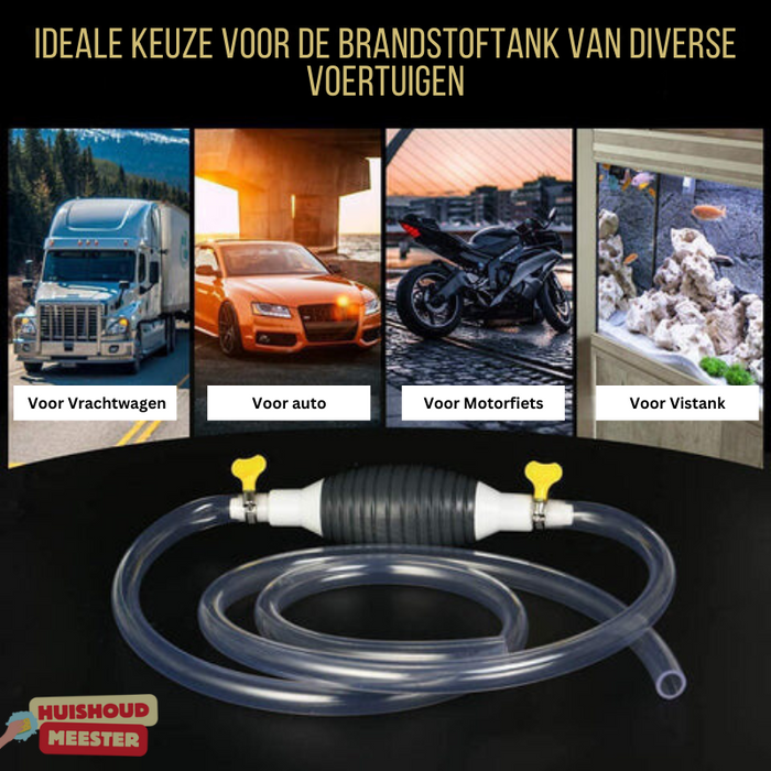 Benzinepomp™ | Haal eenvoudig brandstof uit je tank