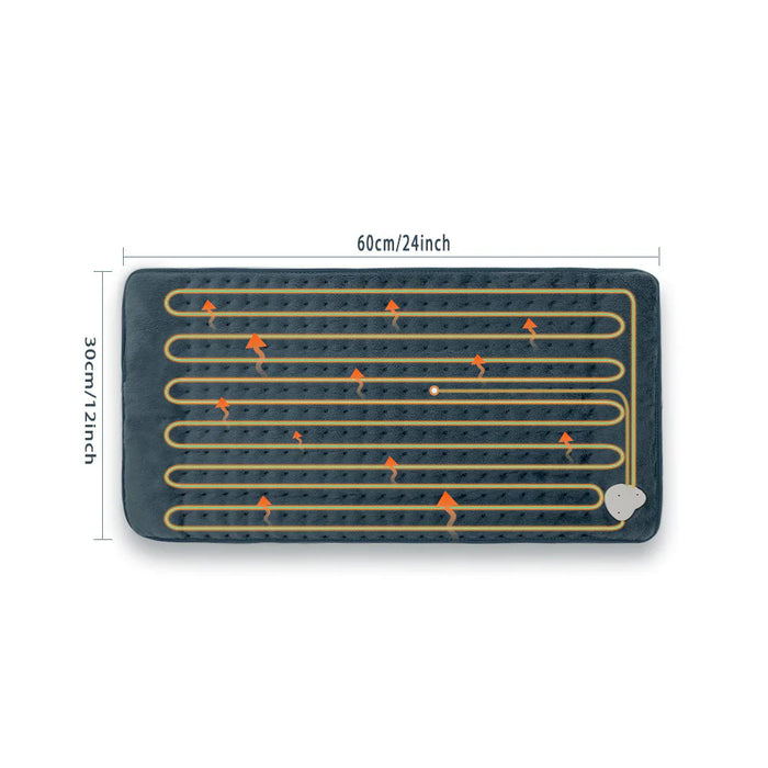 Elektrische Nek en Rug verwarmingsdeken - therapeutische warmte die spierspanning verzacht en rust bevordert - huishoudmeester