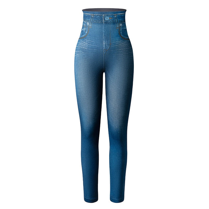 Jeans-Leggings - uitzonderlijke flexibiliteit - accentueert je silhouet - soepele pasvorm - huishoudmeester