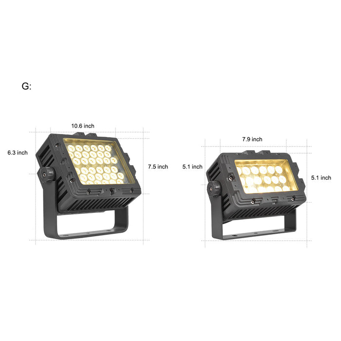 LED Landschapsspot voor Buiten - met warmteafvoer - perfect voor bomen, hekken en paden - superieure weerbestendigheid - huishoudmeester