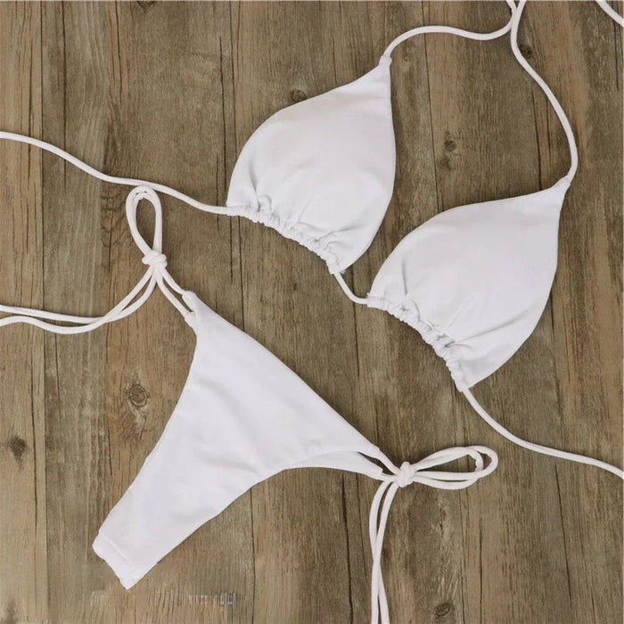 Tan-Perfect Bikini - innovatieve bikini laat zonlicht door, zonder vervelende witte strepen - functioneel modieus - huishoudmeester