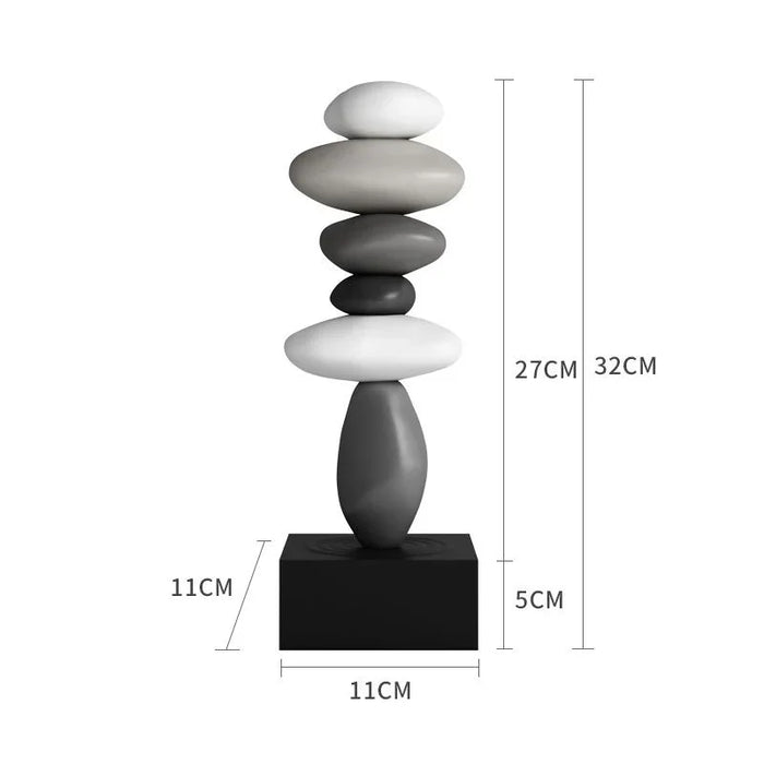 Natuur-Inspirerende Balanssculptuur - Omarm harmonie en creëer moeiteloos een kalmerende sfeer - huishoudmeester