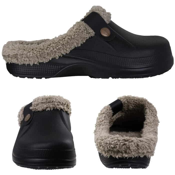 Hemelse Winterslippers - zachte, pluche materialen - waterdicht - ademende katoenen voering - huishoudmeester