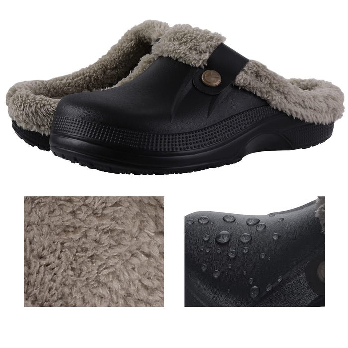 Hemelse Winterslippers - zachte, pluche materialen - waterdicht - ademende katoenen voering - huishoudmeester